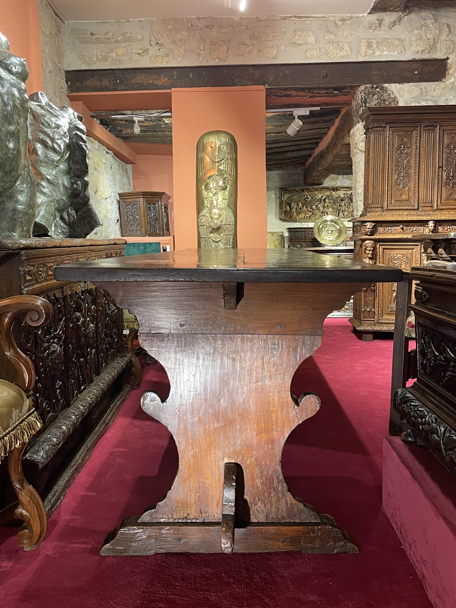 SOBER AND ELEGANT MONASTERY TABLE